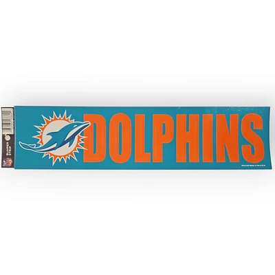 NFL Miami Dolphins Bumper Sticker