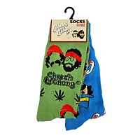 Cheech & Chong Licensed Socks (2 Pack)