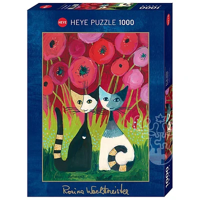 Heye 1000 Piece Puzzle Poppy Canopy