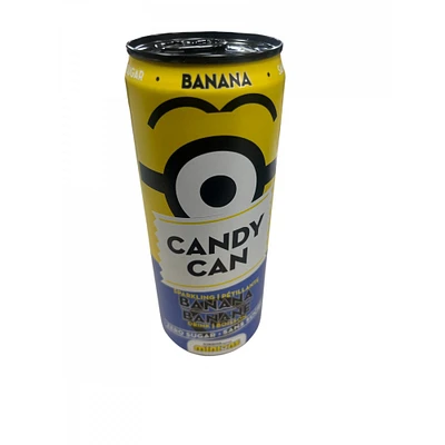 Candy Can Sparkling Banana Minions Zero Sugar 330mL