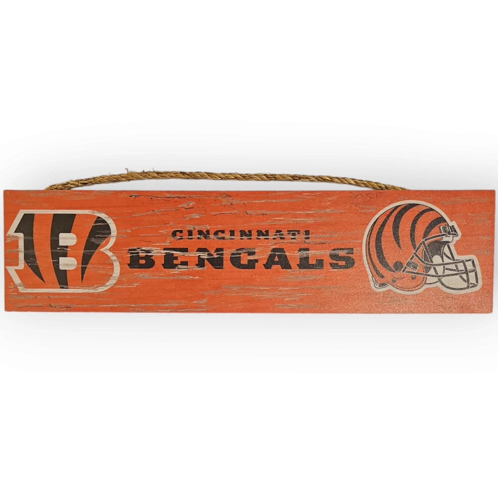 NFL Cincinnati Bengals Logo & Helmet Sign