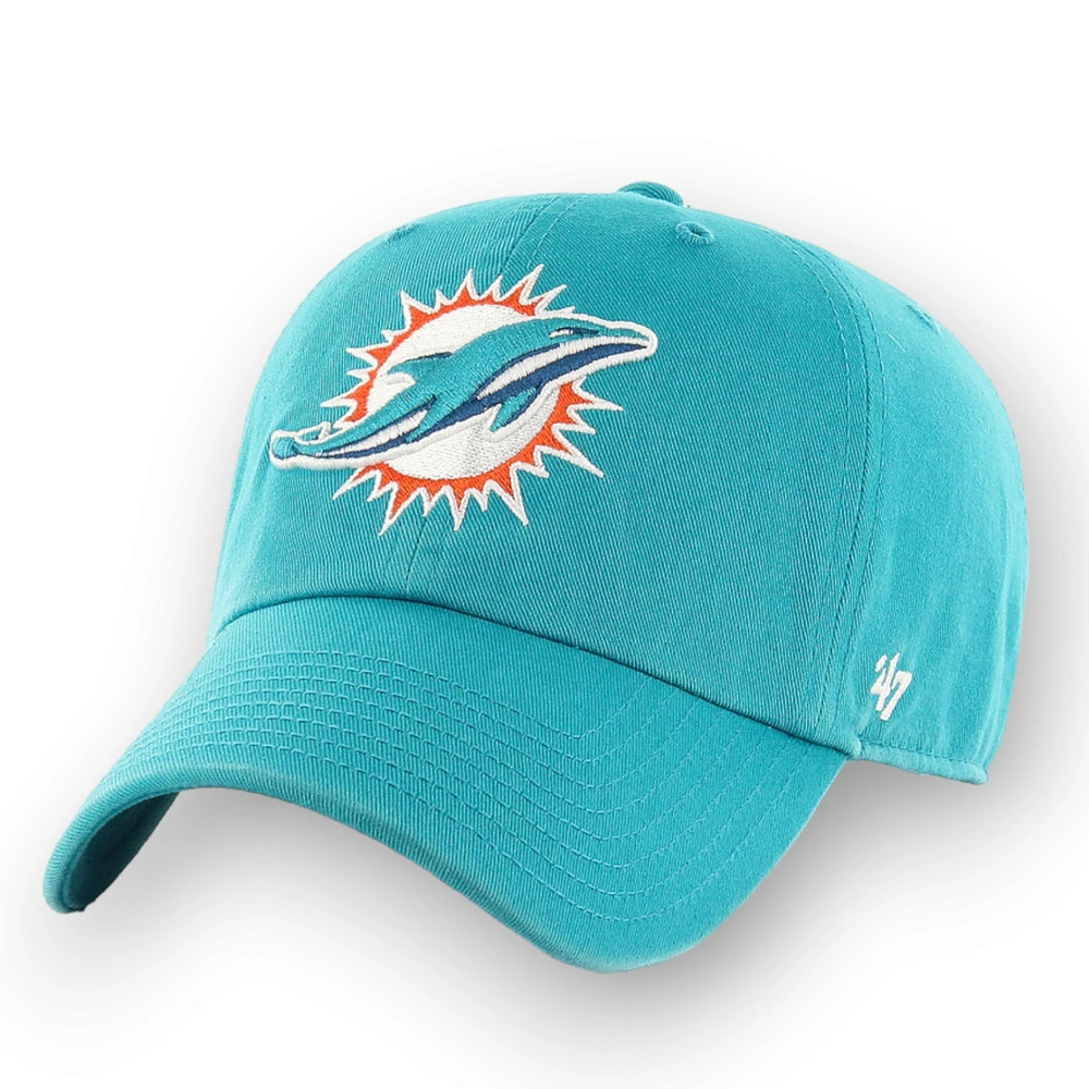 NFL Miami Dolphins '47 Brand Teal Clean Up Cap