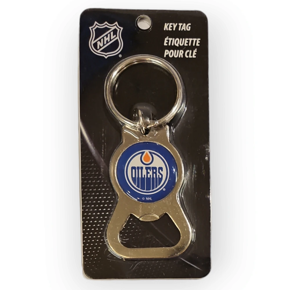 NHL Edmonton Oilers Bottle Opener Keychain