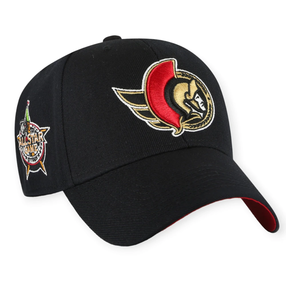 NHL Ottawa Senators '47 Brand Sure Shot MVP Black Cap