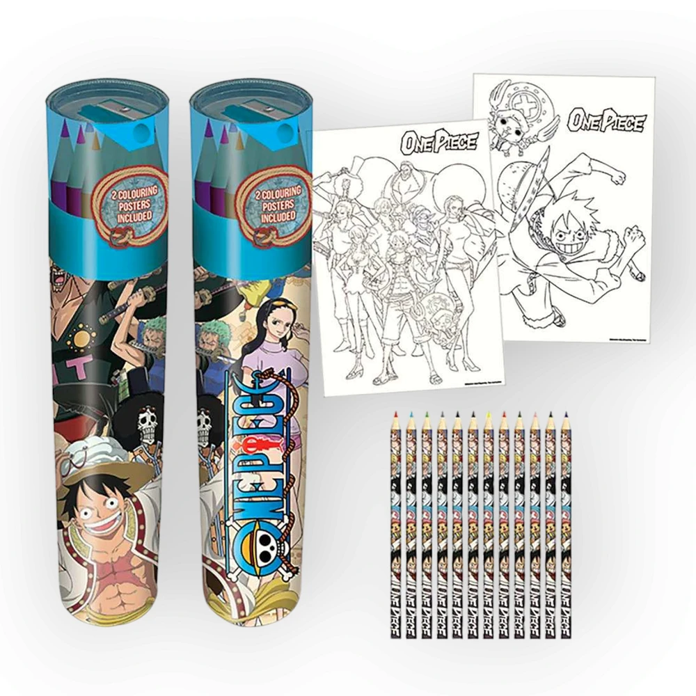 One Piece Tube Pencil Set With Posters