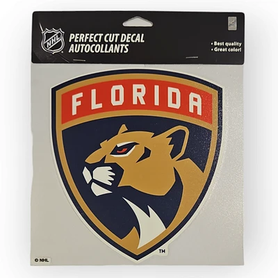 NHL Florida Panthers Decal 8" x 8"