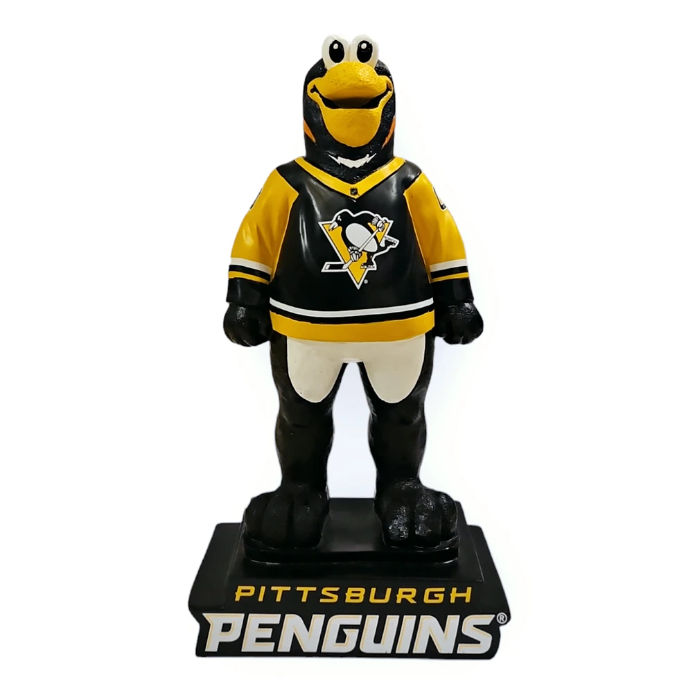 NHL Pittsburgh Penguins Mascot Statue 12"