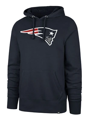 NFL New England Patriots '47 Brand Imprint Headline Navy Hoodie