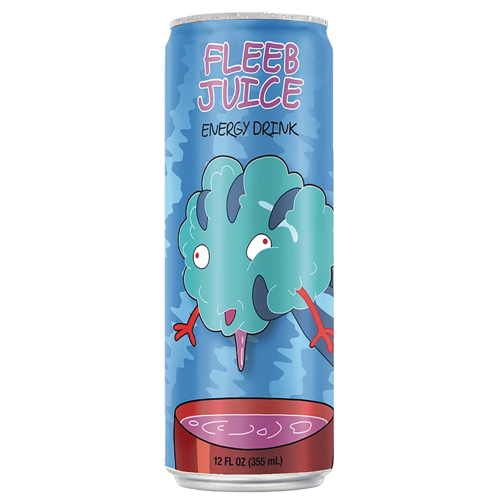 Rick and Morty Fleeb Juice Energy Drink 330mL