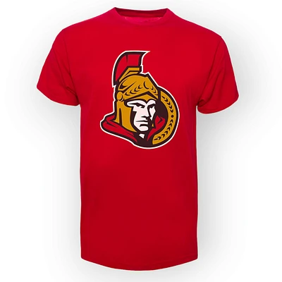 NHL Ottawa Senators '47 Brand Red Primary Logo T-Shirt