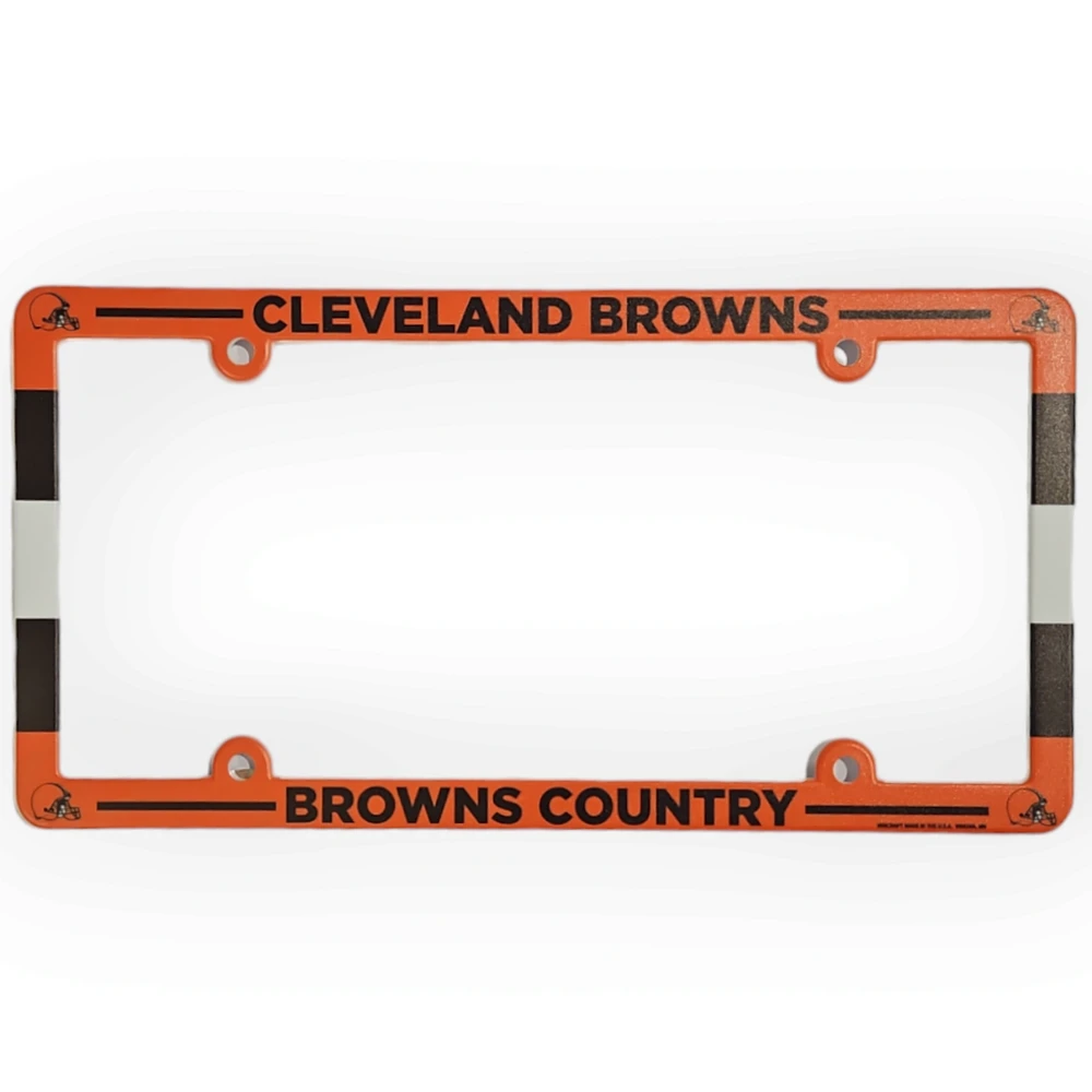 NFL Cleveland Browns Plastic License Plate Cover