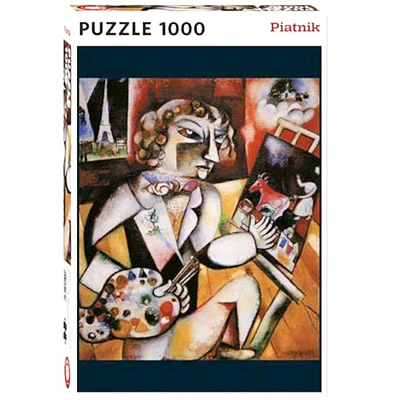 Piatnik 1000 Piece Puzzle Self Portrait with Seven Fingers No. 549649