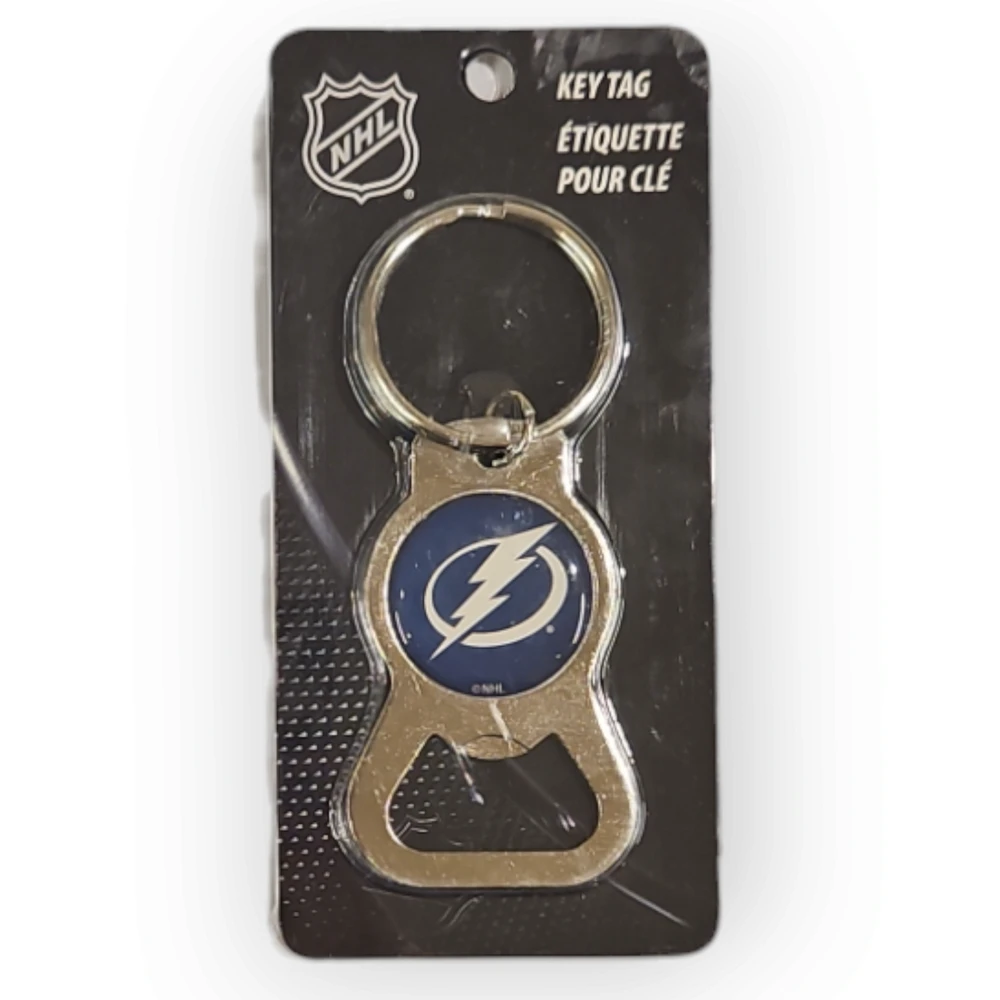 NHL Tampa Bay Lightning Bottle Opener Keychain