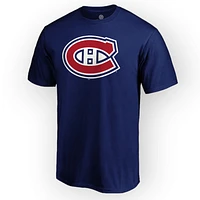 NHL Montreal Canadiens Navy Primary Logo T-Shirt
