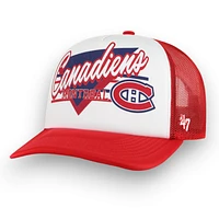 NHL Montreal Canadiens '47 Brand Red Hangout Trucker Cap