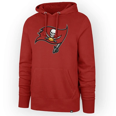 NFL Tampa Bay Buccaneers '47 Brand Imprint Headline Red Hoodie