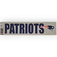 NFL New England Patriots Bumper Sticker