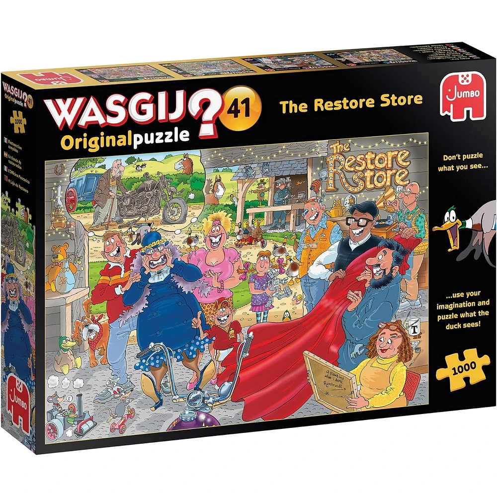 Wasgij? 1000 Piece Original Puzzle The Restore Store! No. 41