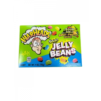 Warheads Sour Jelly Beans 113g