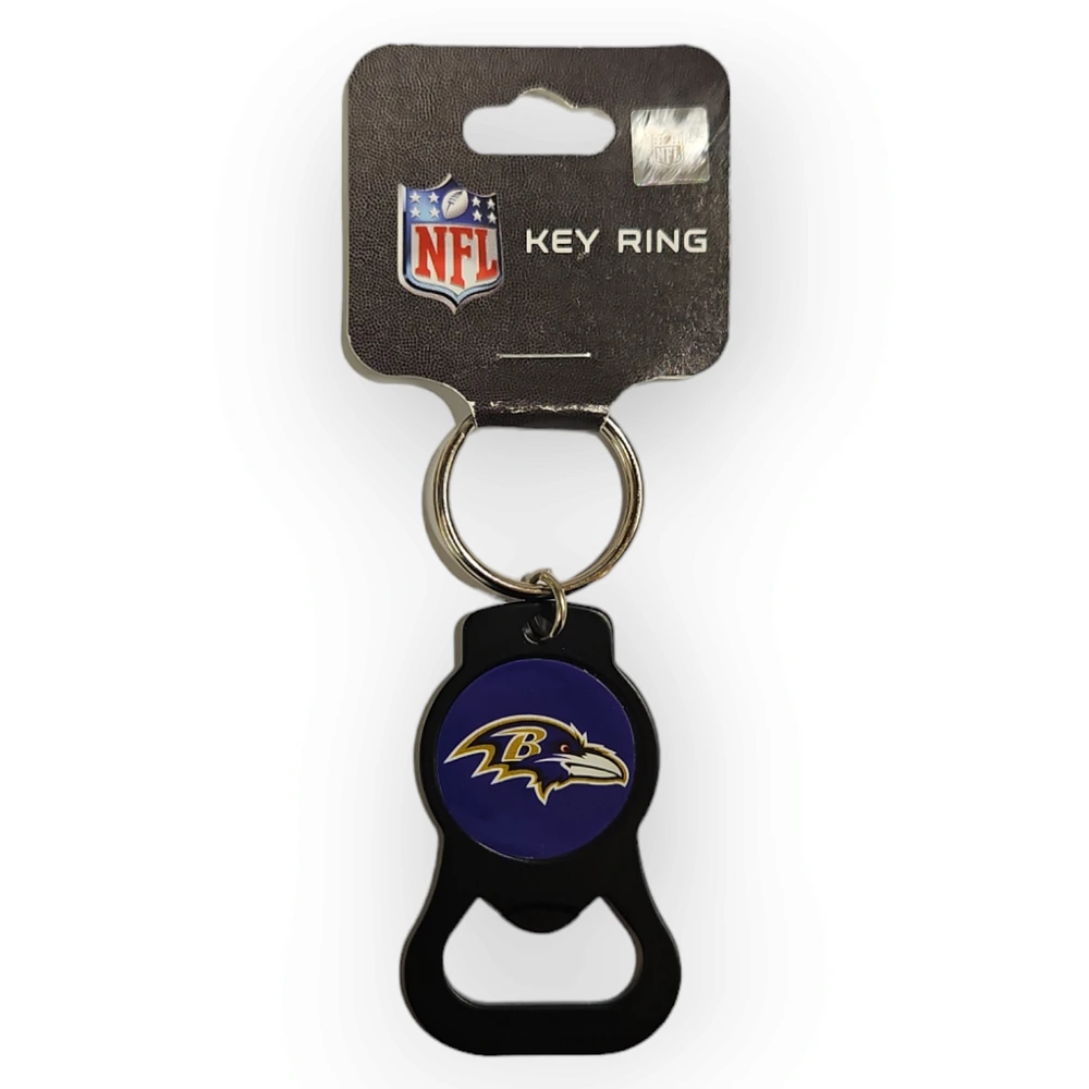 NFL Baltimore Ravens Bottle Opener Keychain