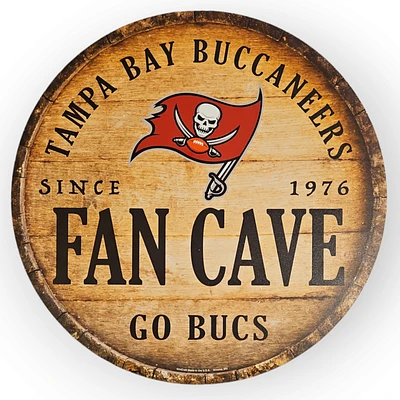 NFL Tampa Bay Buccaneers 14" Fan Cave Tavern Sign