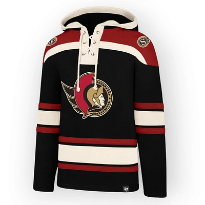 NHL Ottawa Senators '47 Brand Lacer Fleece Hoodie