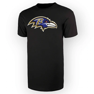 NFL Baltimore Ravens '47 Brand Primary Logo Black T-Shirt