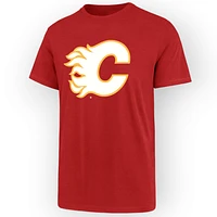 NHL Calgary Flames Primary Logo Red T-Shirt