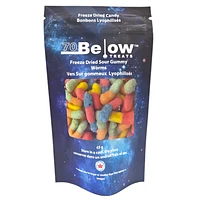 70 Below Freeze Driend Candy Sour Gummy Worms 45g