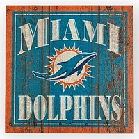 NFL Miami Dolphins Wood Magnet