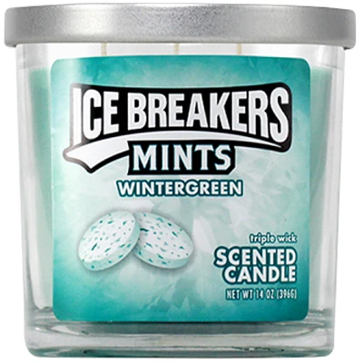 Ice Breaker Mints Scented Triple Wick Candle 14oz