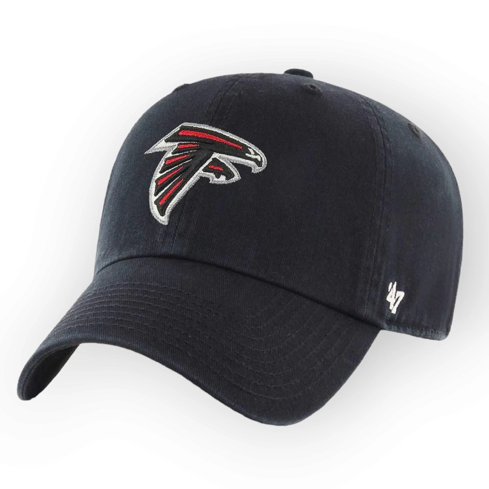 NFL Atlanta Falcons '47 Brand Black Clean Up Cap