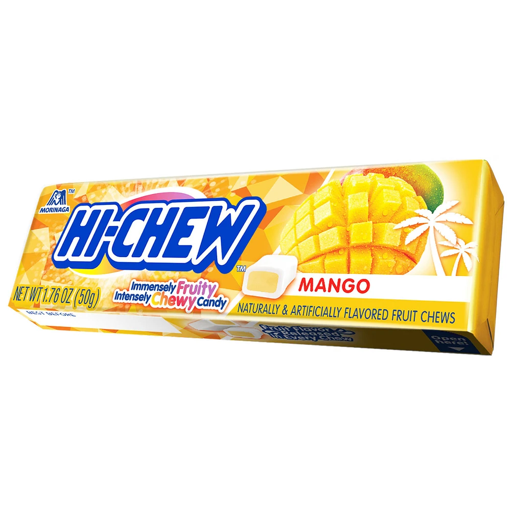 Hi-Chew Chewable Candy Mango Flavoured 50g