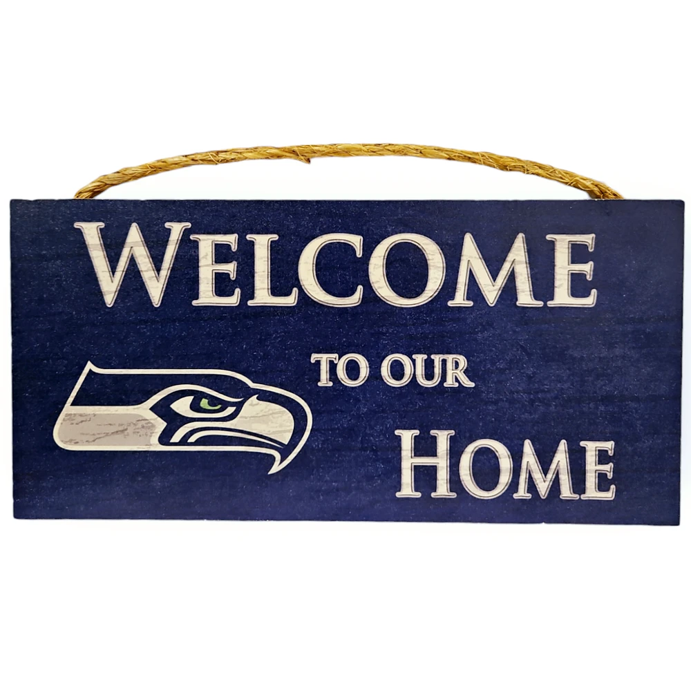 NFL Seattle Seahawks Welcome to our Home Sign