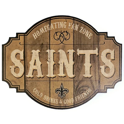 NFL New Orleans Saints 12" Homegating Tavern Sign