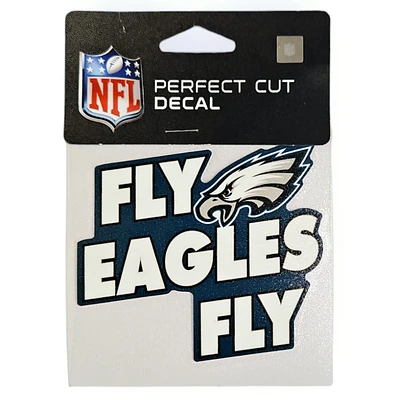 NFL Philadelphia Eagles "Fly Eagles Fly" Decal 4" x 4"