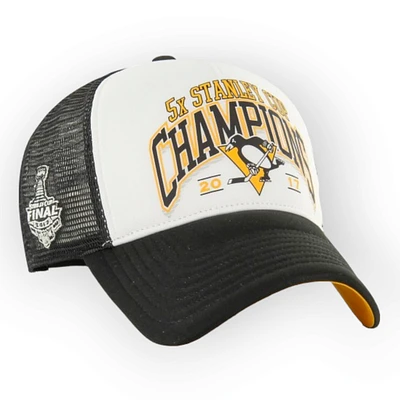 NHL Pittsburgh Penguins '47 Brand Foam Champ Offside DT Cap