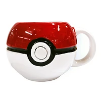 Poke Ball 3D Shaped Coffee Mug 20oz