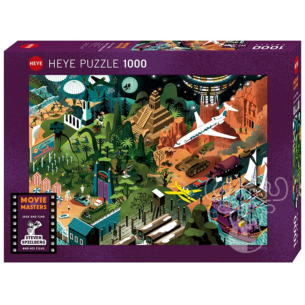 Heye 1000 Piece Puzzle Movie Master Steven Spielberg Films