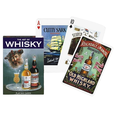 Piatnik Playing Cards Art of Whiskey