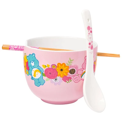 Care Bears Ramen Bowl, Chopsticks & Spoon Set