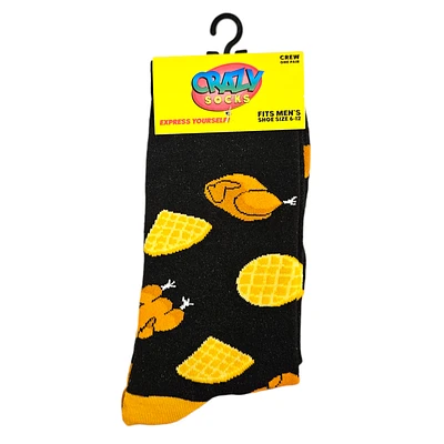 Chicken & Waffles Socks