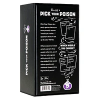 Pick You Poison "What Would You Rather Do?" Party Game