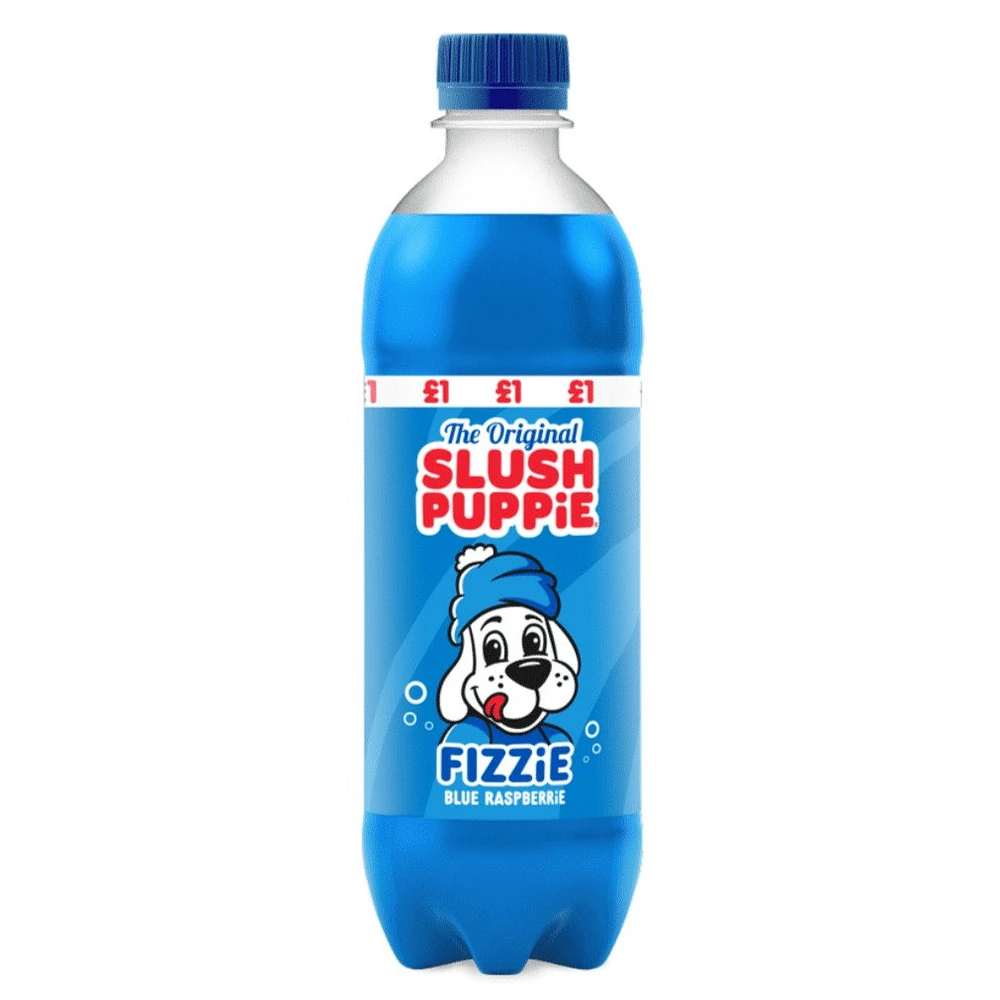 Slush Puppie Fizzie Blue Raspberry 500mL