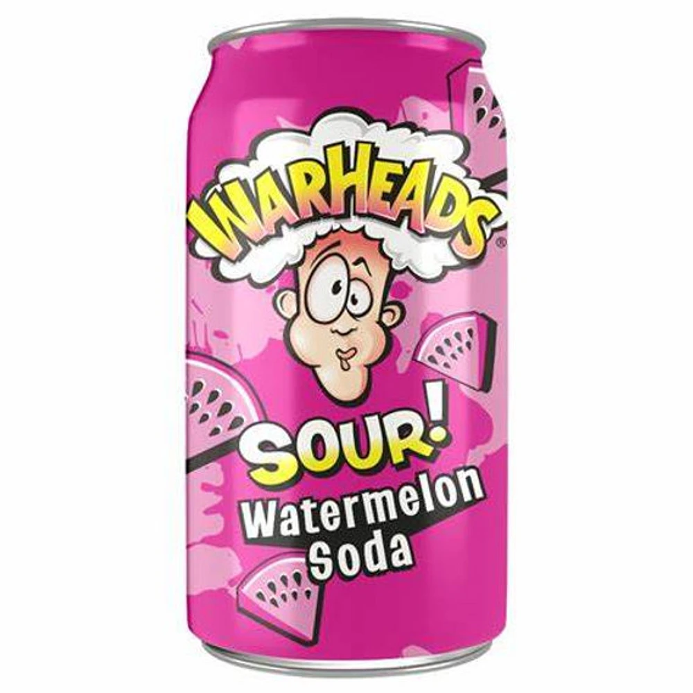 Warheads Sour Watermelon Soda 355mL