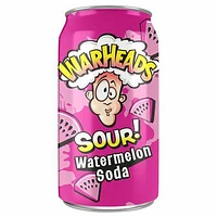 Warheads Sour Watermelon Soda 355mL