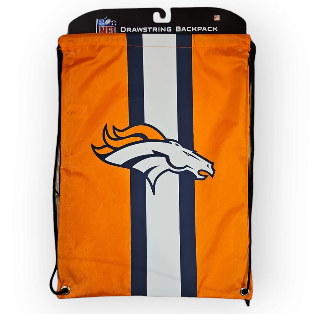 NFL Denver Broncos Drawstring Bag