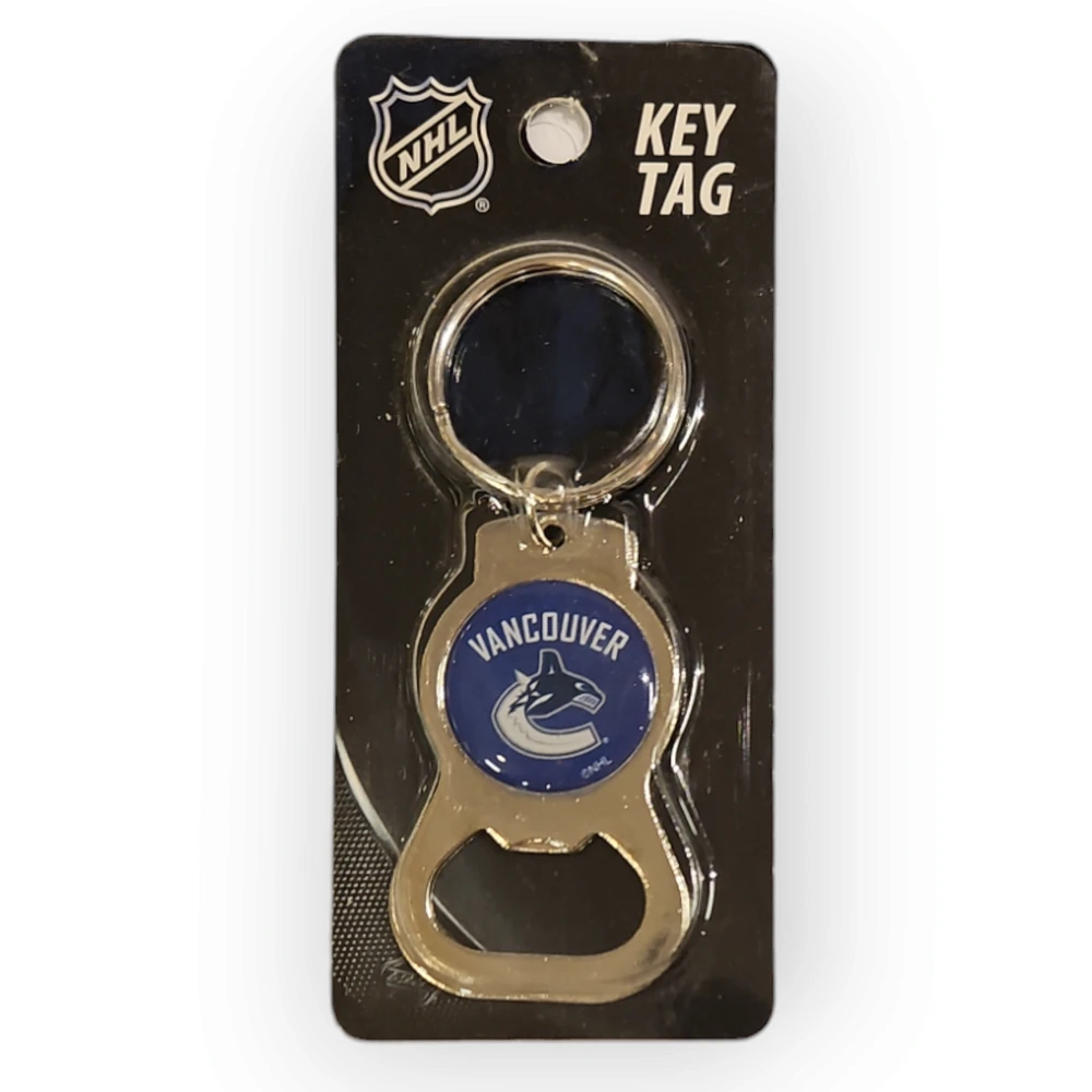 NHL Vancouver Canucks Bottle Opener Keychain