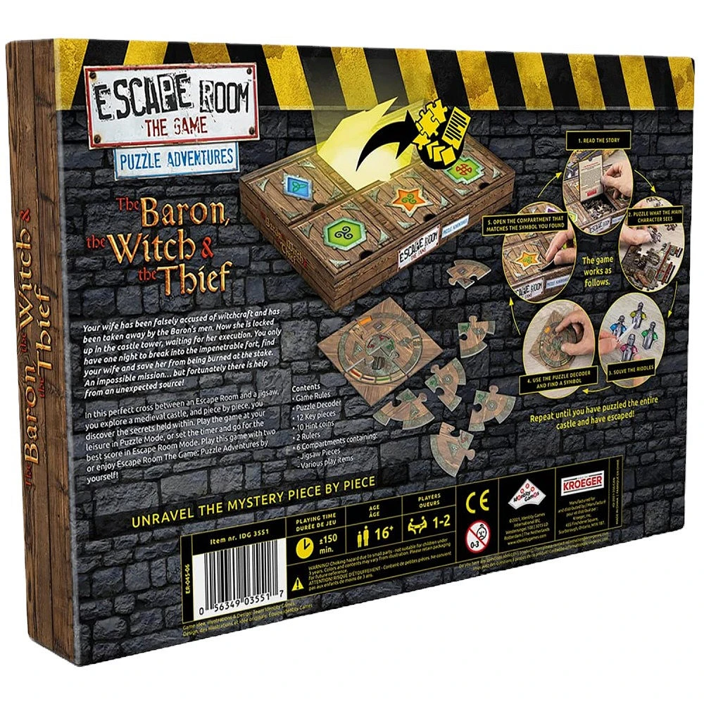 Escape Room The Game: Puzzle Adventures The Baron, Witch & The Thief