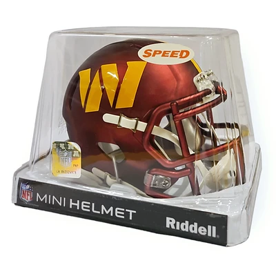 NFL Washington Commanders Riddell Mini Helmet